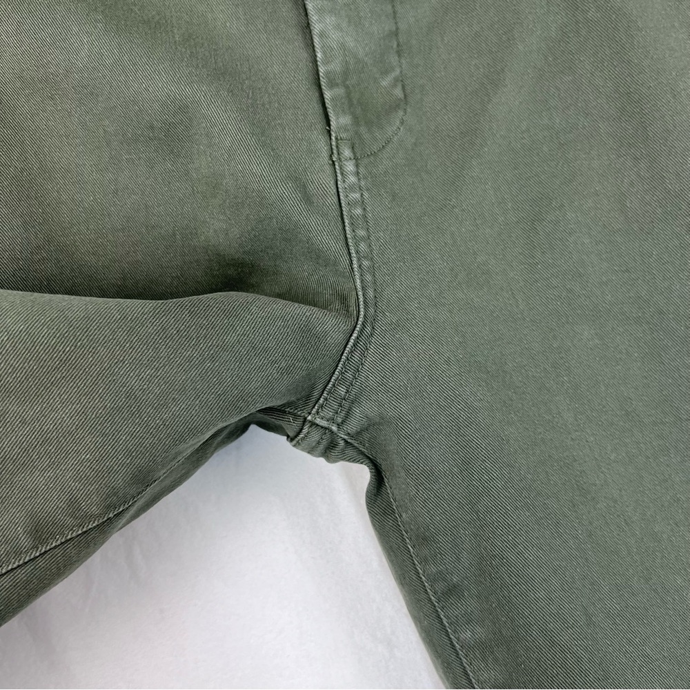Everlane THE ORGANIC WIDE-LEG PANT Sz 12 Green Utility Casual - Picture 9 of 14